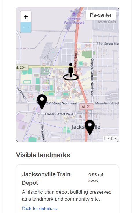 Alabama Go Tourism App